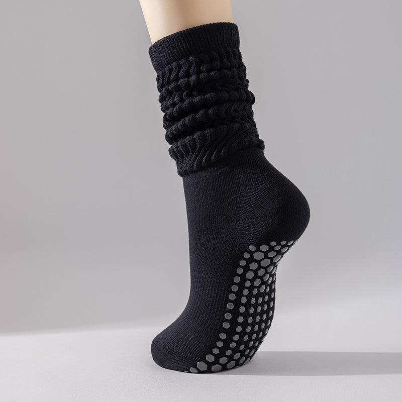 

Women s Non-Slip Pure Cotton Pilates & Yoga Socks - Thickened Terry Bottom & Boneless Calf One Size