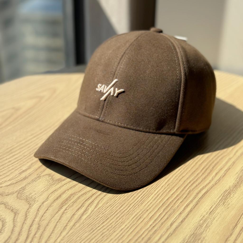 Korean Version of The New Versatile Letter Embroidered Woolen Baseball Cap Autumn and Winter Warm and Fashionable Sun Visor Duck Cap for Men and Women