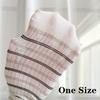 Korean Style Mid-calf Socks Grey Checkered Boneless Pile Socks New Cotton Socks  Spring Summer