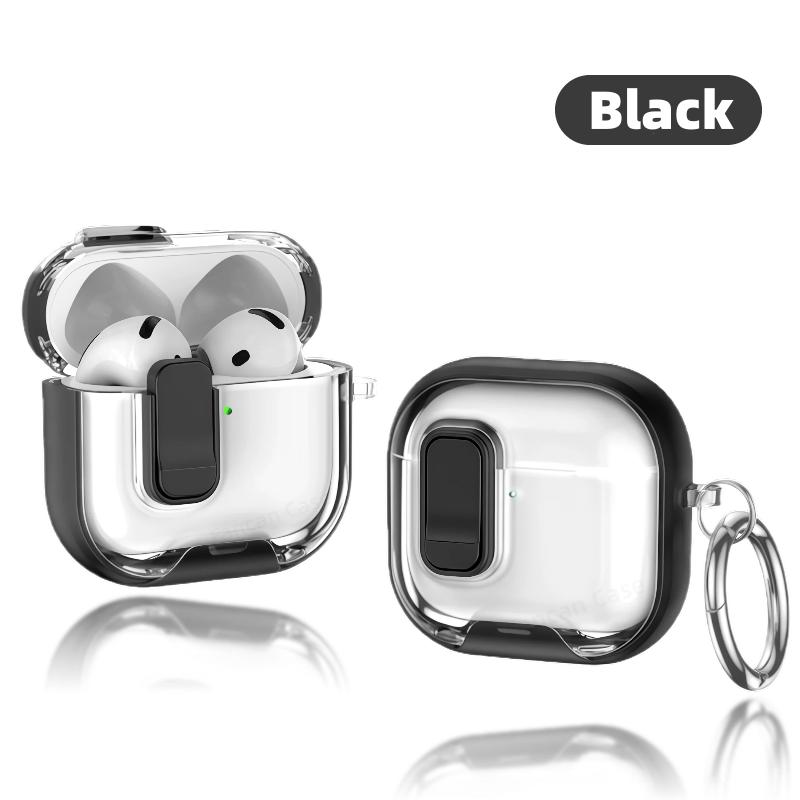 for AirPods Pro 3 Earphone Case (2026 New) with Phone Stand & Cleaner Kit Case Cover Accessories for AirPods Pro 3 with Keychain