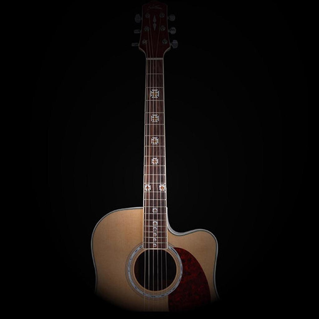 Electric Acoustic Guitar Neck Fretboard DIY Stickers for Musical Practicers