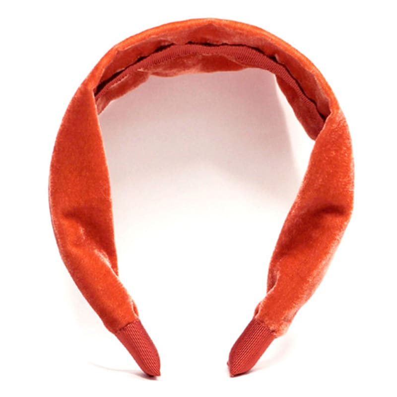 SAIMI JEON SAIMI SIGNITURE HAIR BAND cooper orange