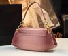 Women's Handbags 2024 New Stone Print Original Design Light Luxury Underarm Bag Women's Leather Shoulder Crossbody Bags