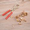 Red Handle Walnut Clip Gift Nut Walnut Pliers Pine Nut Hazelnut Clip Iron Walnut Clip