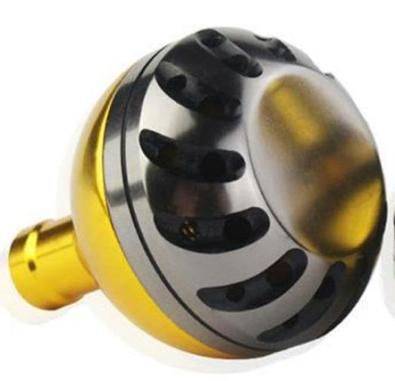 APAGAI von Power Handle Aluminium Runde Knöpfe für Spinnrollen Universalknöpfe für Jigging und Light Kompatibel mit und 3000 High Shimano Daiwa 38mm