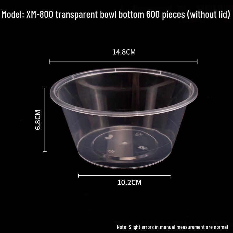 Disposable Plastic Food Container Bowls