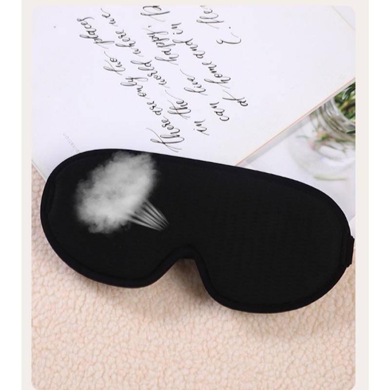 3D Sleep Mask Soft Memory Foam 99 Blockout Light Comfortable Eye Cover for Deep Sleep