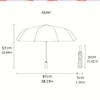 Hello Kitty Strawberry Floral Compact Travel Automatic Umbrella Compact 8 Rib Design Compact Design Perfect for Outdoor Adventures Elegant Umbrella