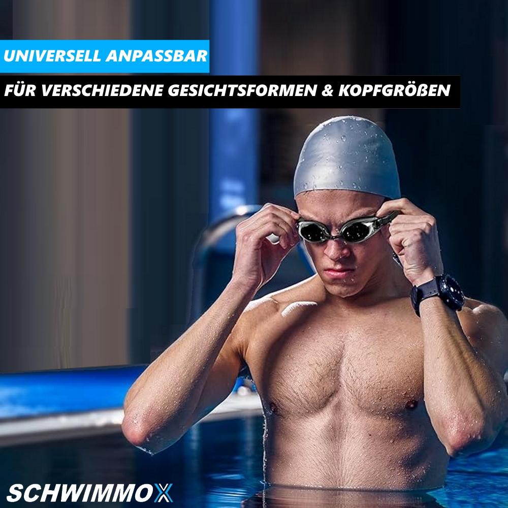 SCHWIMMOX Svømmebriller Dykkerbriller Undervannsbriller for Voksne Unisex