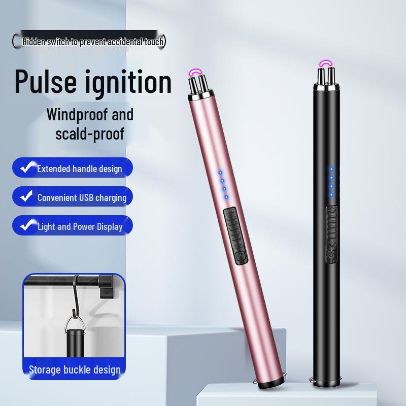 JL855 Electronic Gas Pulse Ignition Aroma Candle Lighter