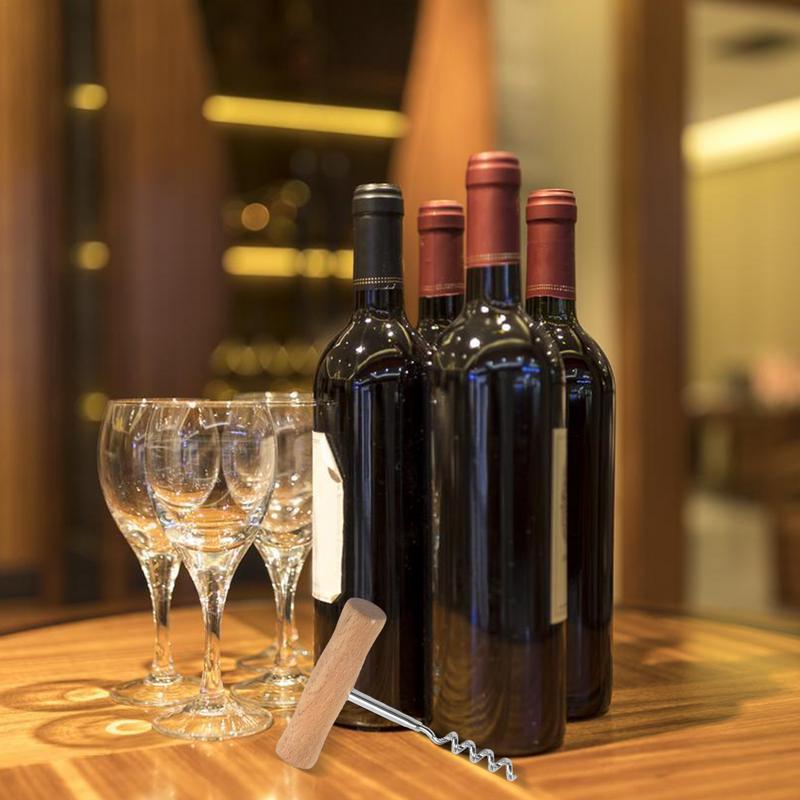 Handle Corkscrew T Shape Wine Bottles Corkscrew Wine Corkscrew With Simple Easy Screw-in Pull Design For Wine Bottles China Mainland