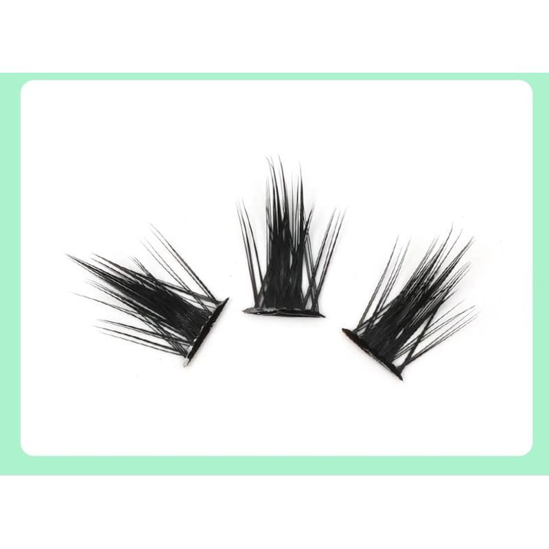 Lactacia - Glue-free False Eyelashes Clusters with Tweezers