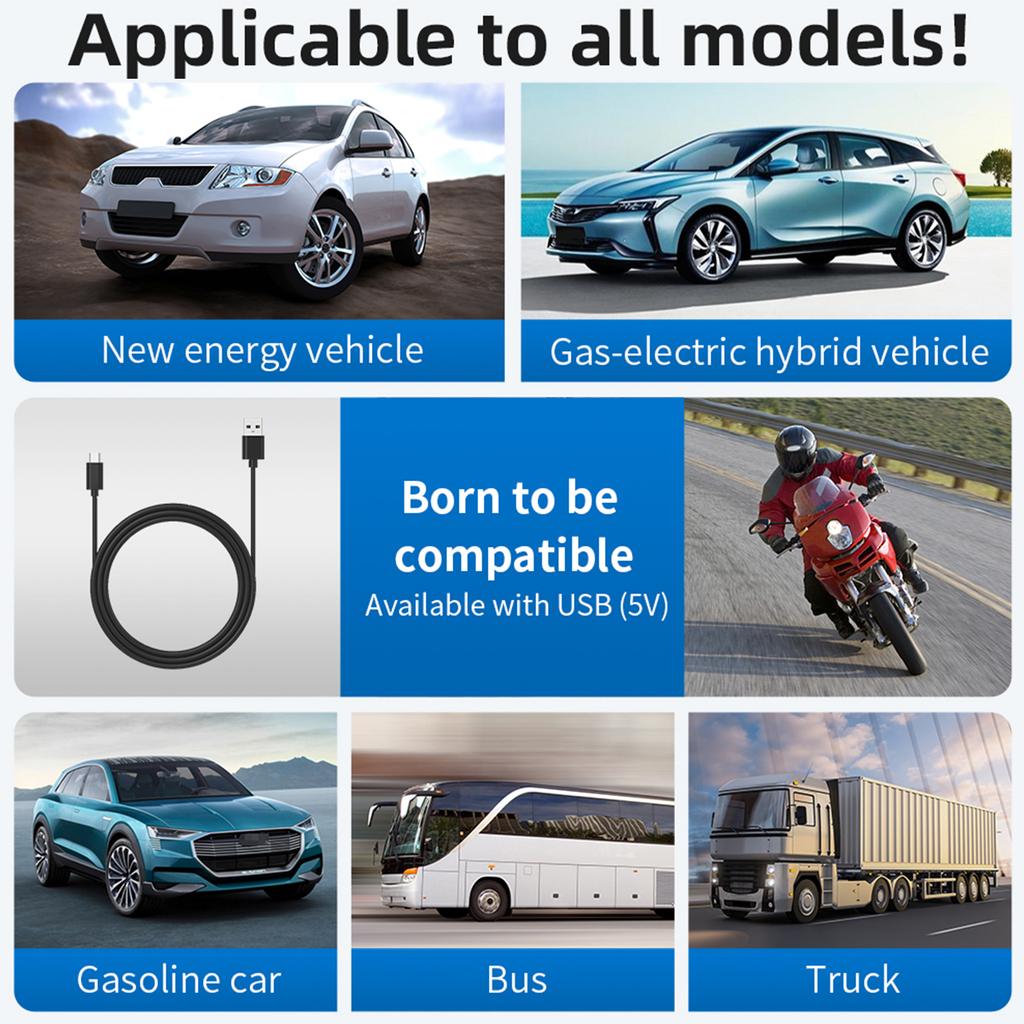 Universal Car HUD GPS HUD Head Up Display Speed Meter for All Car Truck Plug and Play Auto Part