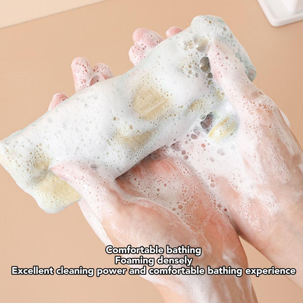 5 Pcs Exfoliating Mesh Soap Pouch Soap Saver Bag Cleansing Foaming Nets Body Facial Cleaning Tool