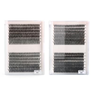 Extension Kit Volume Lash Clusters 40D/60D Curl Individual Lashes Seal Lash Tweezers Extension Kit DIY Lash Extension for Beginners