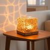 Ocean Wave Projector Table Light with Remote 16 Colors Changing Water Ripple Projection Night Lamp Kids Room Bedroom Bathroom Decorative Ambient Light