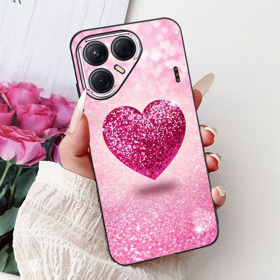 For Tecno Pova 7 5G Cover Case LJ7 Luxury Butterfly Love Fashion Flowers Cool Lion Painted Phone Case For Techno Pova7 5G Bumper