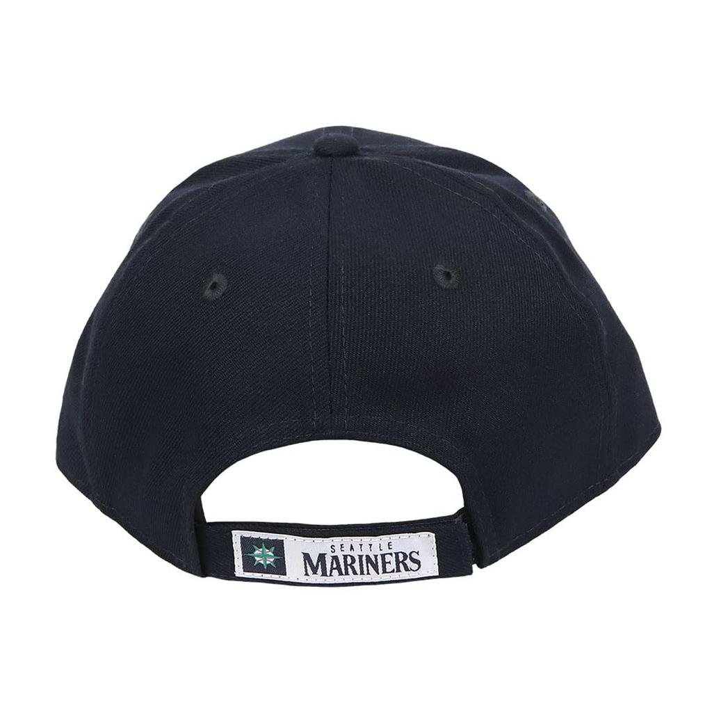 New Era [New Era] Cap for Men and Women 9FORTY Hat MLB Major League Baseball Cap Unisex Logo Brand Seattle Mariners Navy [Used]