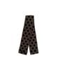 KOOKEESEE Dot Two-Tone Muffler (Charcoal/Black)