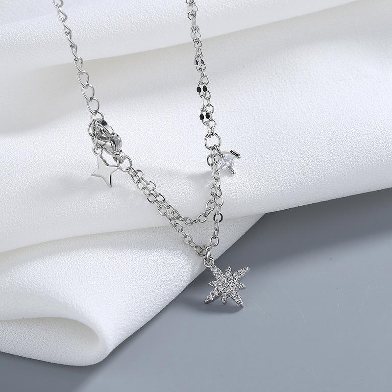 Lindon Women Necklace Pendant Copper Alloy Zircon Fashion Gift