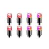 2/4PCS Colorful LED Wheel Valve Lights Motorcycles Bicycles Car Wheel Tire Valve Caps Universal Dustproof Bicycle Valve Cover Valve Stems 1