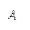 European & American Copper Bamboo Letter Pendants - Elegant, Versatile Jewelry Accessories
