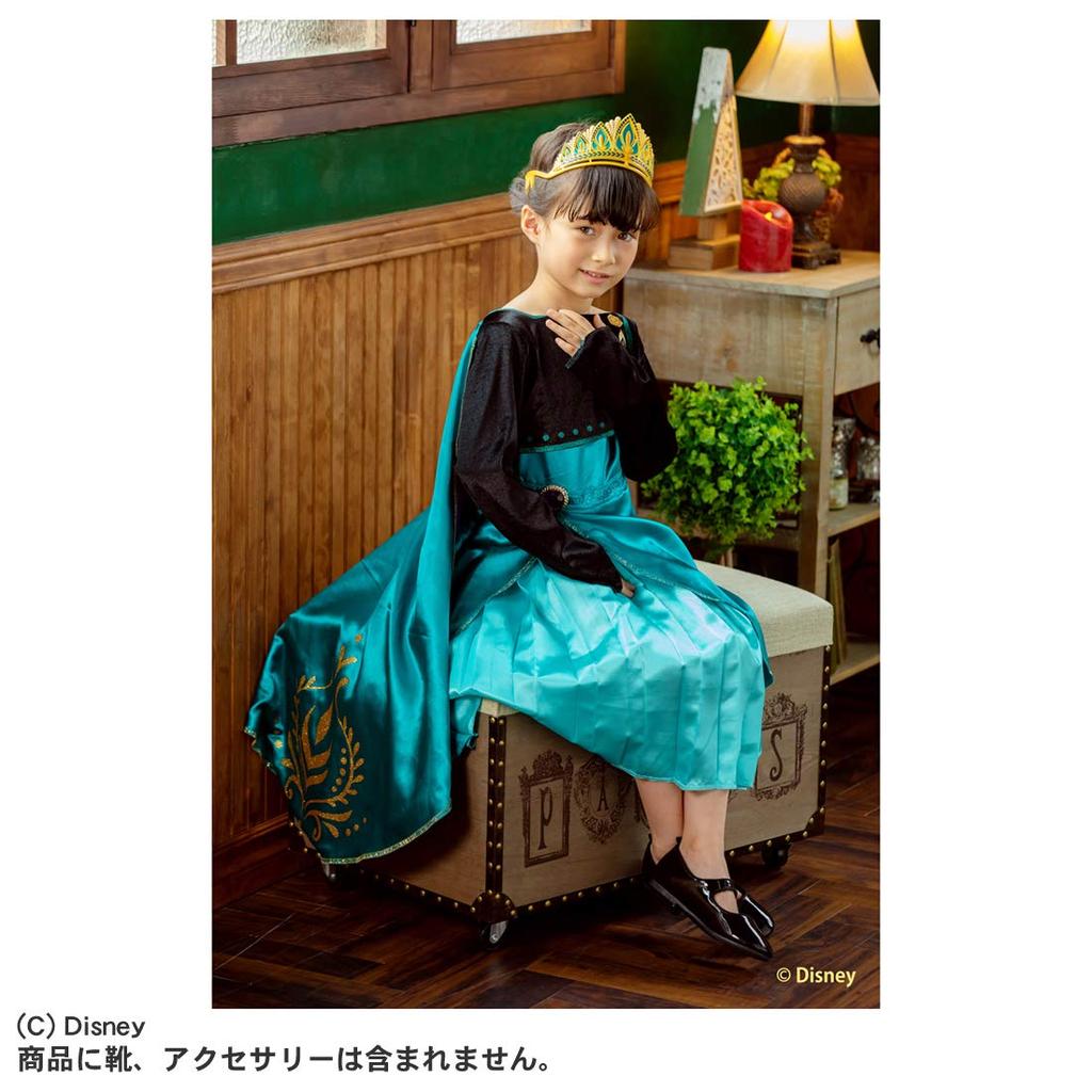 Sales Official Disney Frozen 2 Premium Stylish Dress Epilogue Anna [Domestic Product] 100~110cm