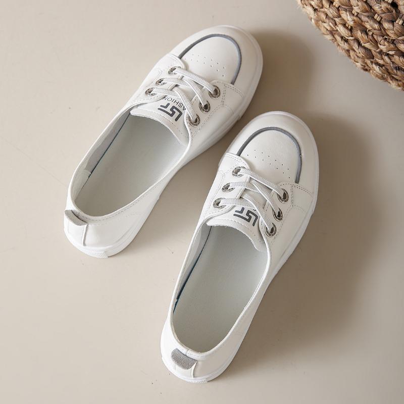 Модные кроссовки на низкой платформе — фото 6