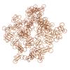 100PCS Bike Shaped Paper Clips Cute and Interesting Bronze Metal Clips for Documents Scrapbooks Tran