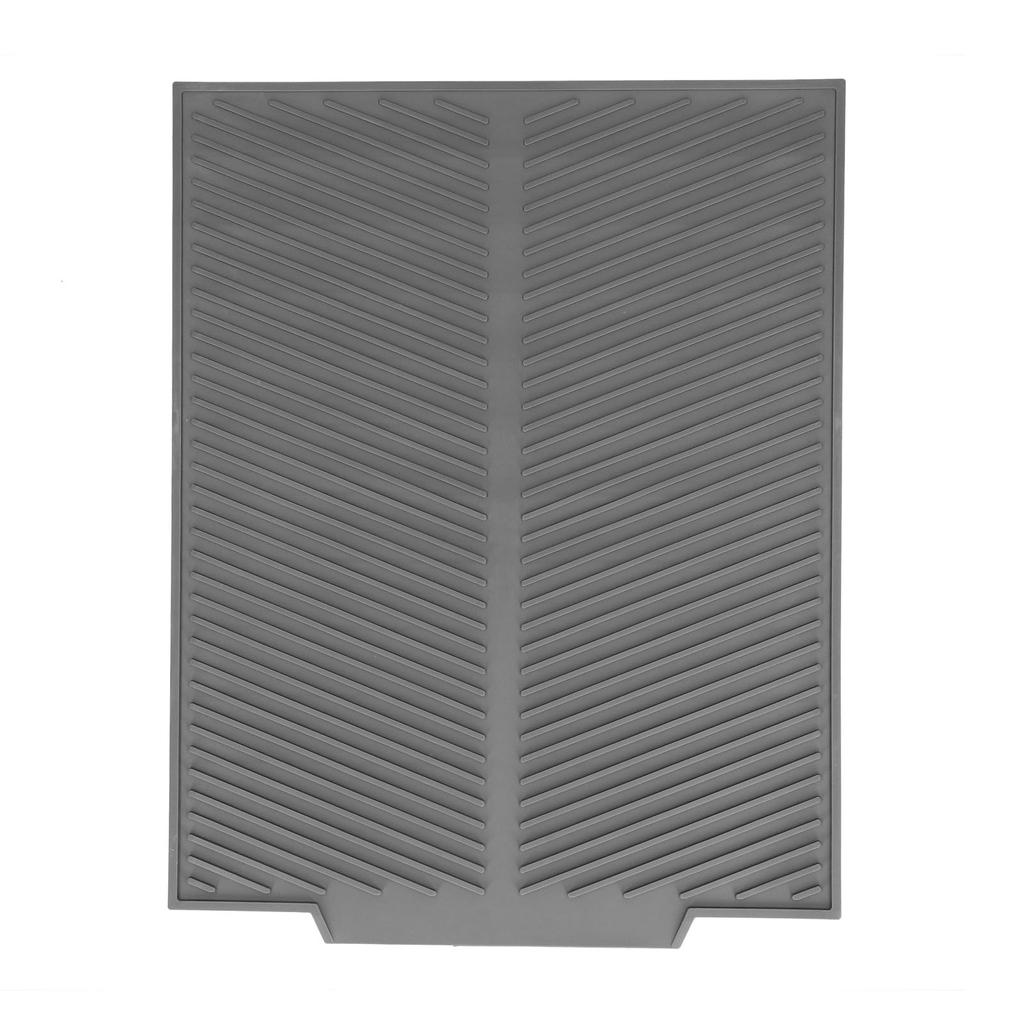 Silikon Abtropfmatte Mehrzweck Arbeitsplattenmatte Hitzebeständige Unterlage für KüchengebrauchGroß