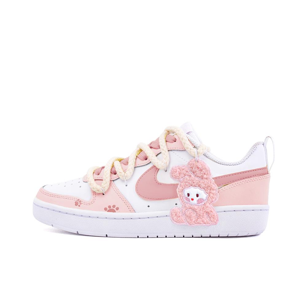 

Nike Court Borough Low Pearl, Amber Leather Slip Resistant Abrasion Resistant Slip Resistant Abrasion Resistant Low top BQ5448-100(Team189-) 35.5