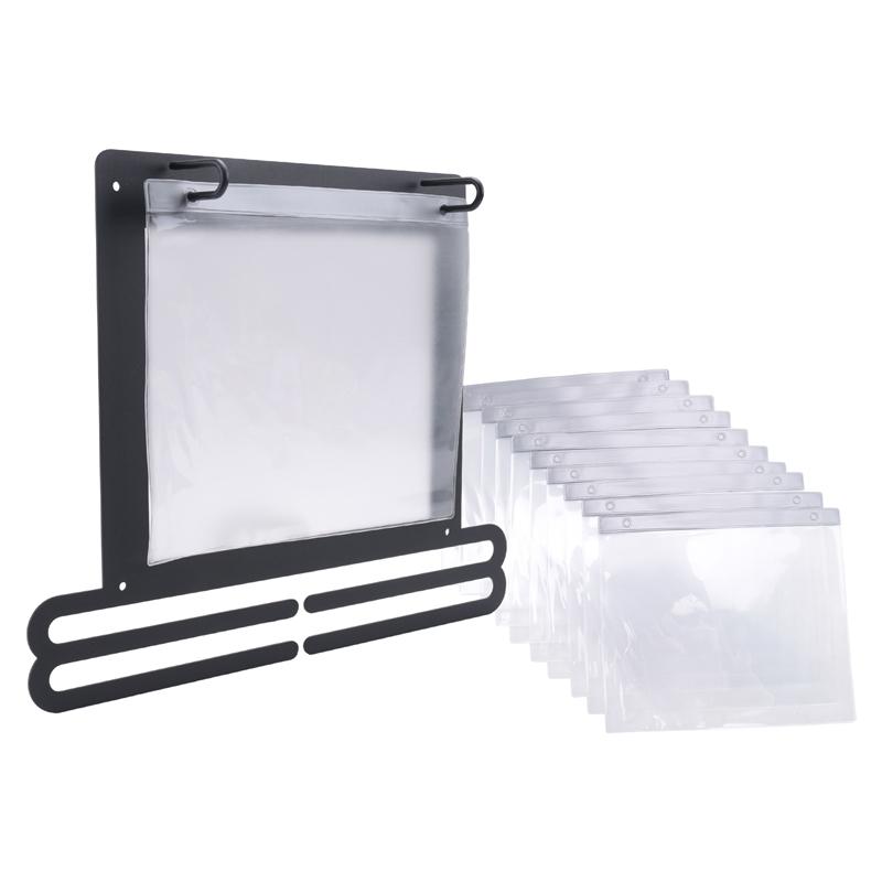 ABWR-Medal Display Wall Mounted Medal Hanger Running Bib And Medal Holder Hanging Medal Rack Square Shape Medal Holders