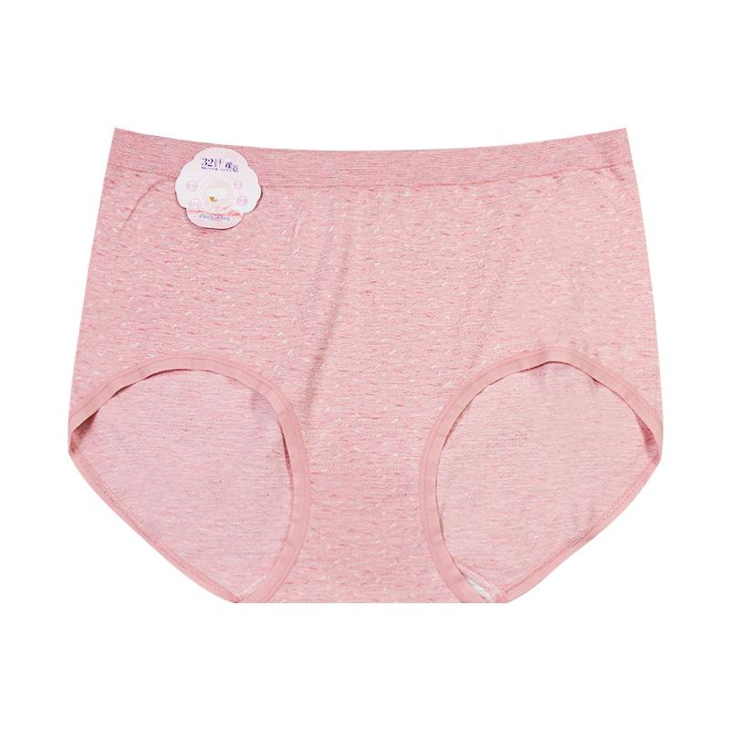 Unterwäsche Große Größe Nahtlose Hohe Dessous Taille Damen High Stretch Dreieck Höschen