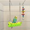 Bite Resistant Parrot Perch Stand Durable Parrot Swing Toy Fun Birds Climbing Ladders  Training Toy