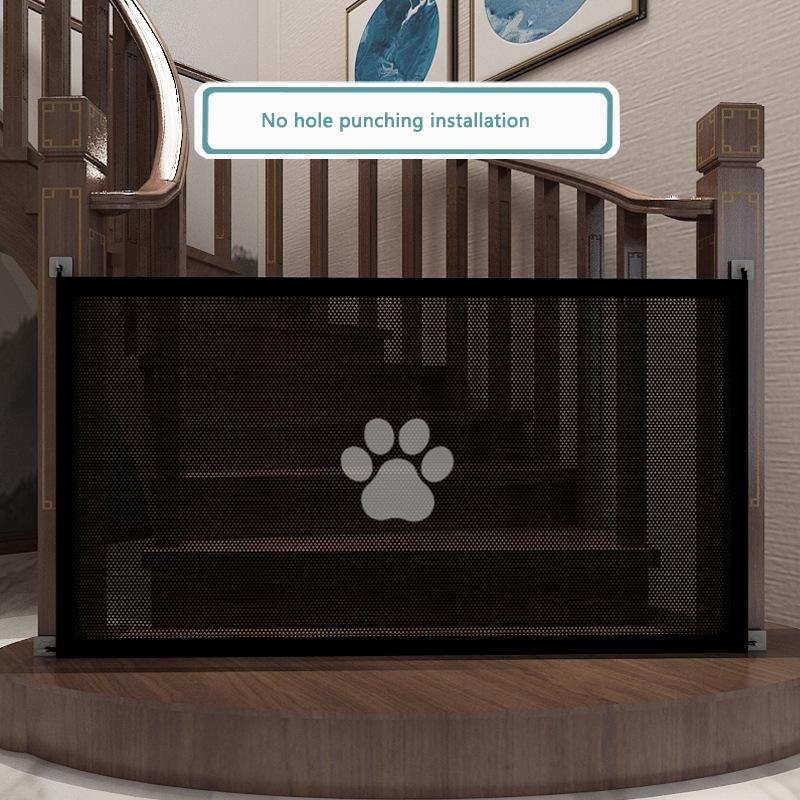 Portable Foldable Non-perforated Pet Partition Fence Dog Isolation Safety Protection Barrier Net for Home