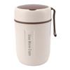 600ml Insulated Food Jar with Safety Cover with Spoon 304 Stainless Steel Leakproof Thermal Soup Cup for Boys Girls