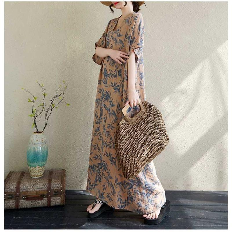 Women's Durable Cotton Long Dress