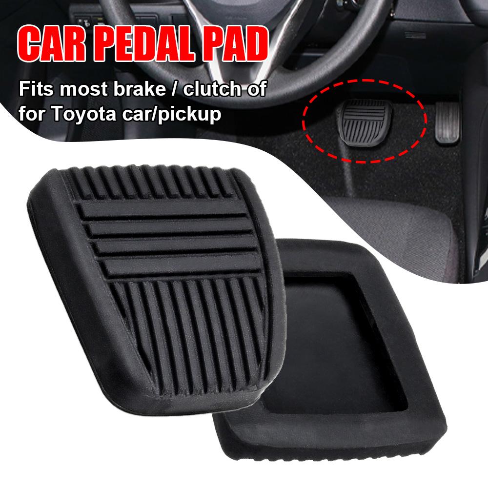 Car Brake Clutch Car Pedal Pad Brake Pedal Rubber Protective sleeve  Foot Suitable For Toyota  31321-14020 31321-14010
