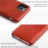 Genuine Leather Phone Flip Case for IPhone 17 16 15 14 13 12 11 Pro Max 17Pro Air 16E 16Pro 16 Plus Luxury Anti-scratch Cover