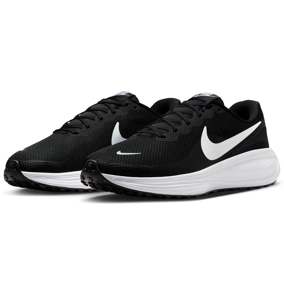 Nike Revolution 8 Size Wide, Black/Black/White, HQ1996-001, 25.5cm