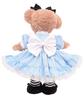 Teddy Bear Online Store Alice ShellieMay Dress-Up Costume Alice In Wonderland Sky Blue (No Body) Size Small
