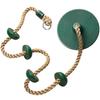 Outdoor Sports Kindergarten Climbing Toy Disc Swing Seat Climbing Rope  Backyard Outdoor Rings Swing Climbing Equipment Toys