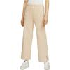 New Nike Knitted Sweatpants Women's Dune White FZ4339-126