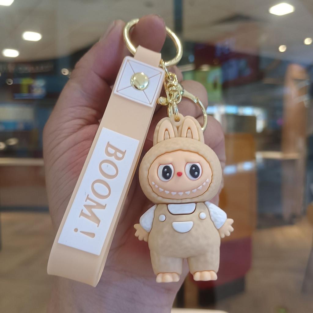 Buck Tooth Sheep Keychain Cute Cartoon Doll Schoolbag Pendant Car Key Chain Gift