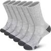Premium Plus Size Men's Mid-Calf Sports Socks - Breathable, Sweat-Absorbent, Solid Color Basketball Socks