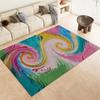 Colorful-abstract-art Floor Mat Bathroom Mat Kids Room Bedroom Decoration Balcony Anti-Slip Doormat Living Room Bedside Rugs