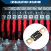 Hihaha High Current Fuse 80A / Audio CD ANM Fuse Bolt-on Fuse for Vehicle,