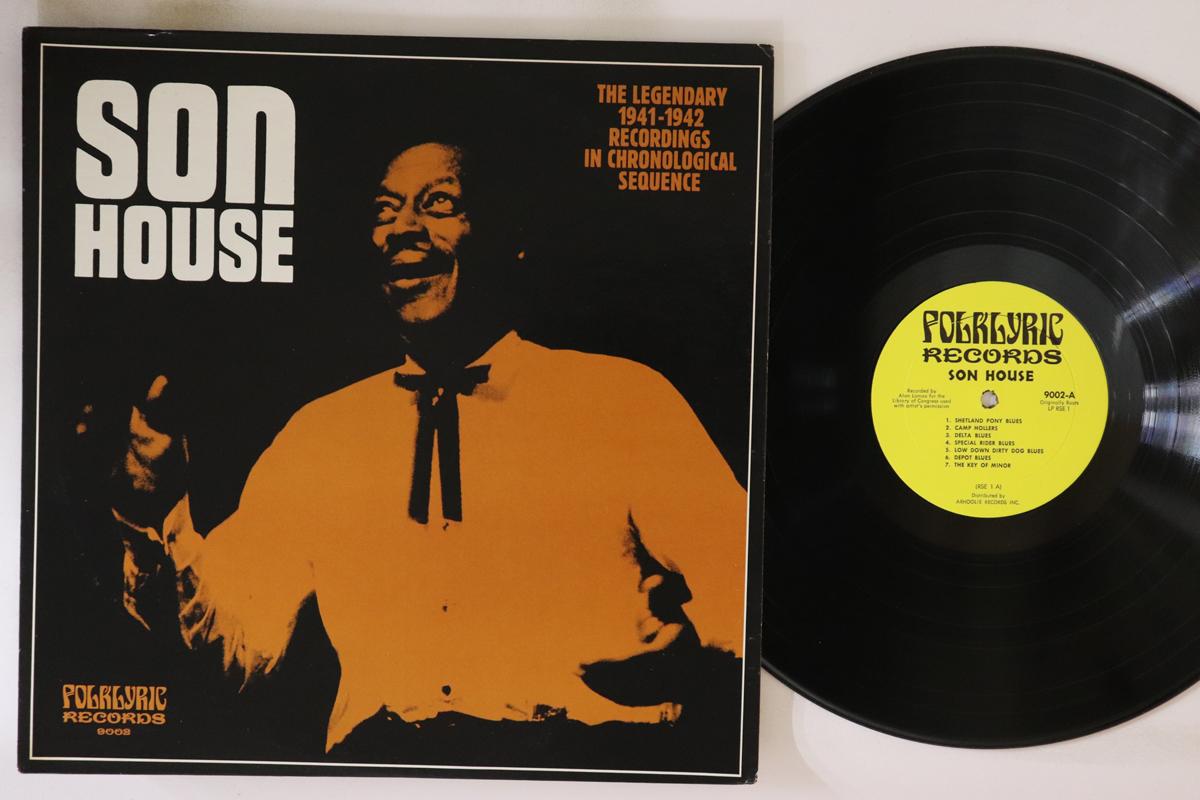 

LP Record SON HOUSE - Legendary 1941-1942 9002 FOLKLYRIC US Blues Used