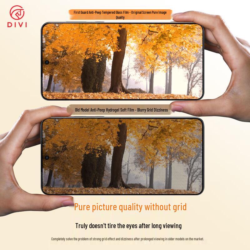 DIVI Huawei Privacy Tempered Glass Screen & Lens Protectors