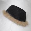 New Winter Outdoor Keep Warm Faux Fox Fur Beanies Hat Women Warm Fluffy Popular Female Round Cap Fashion Faux Raccoon Fur Hats